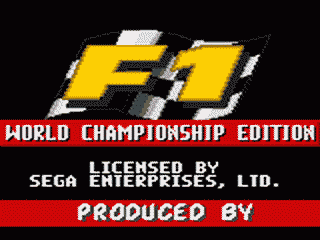 F1 screenshot 3 for Sega Game Gear